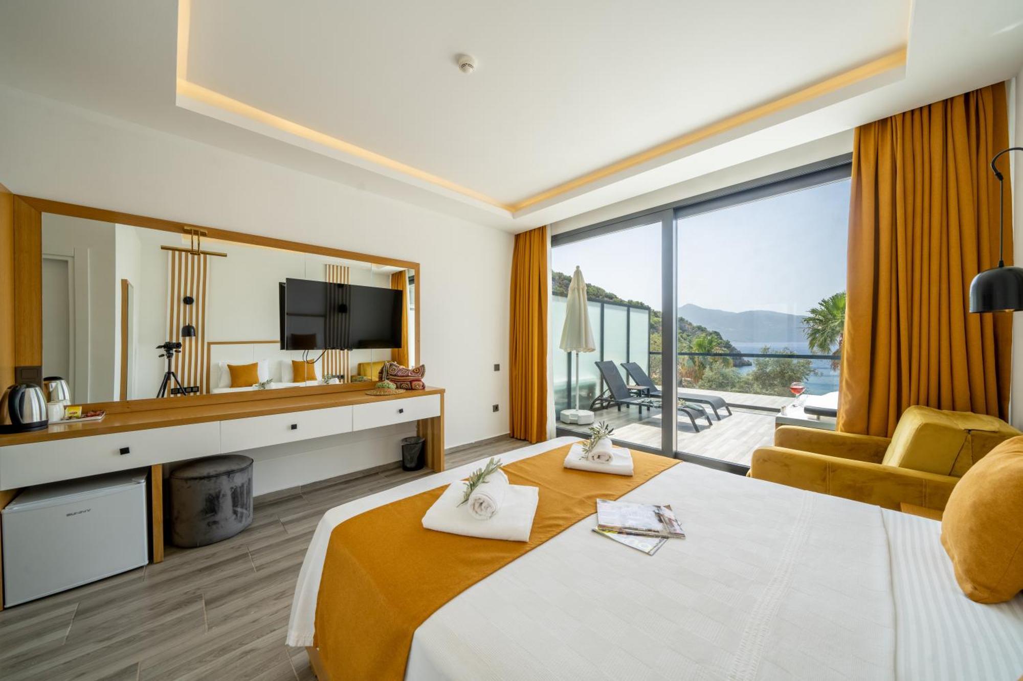 Kalkan Beach Park Hotel Kaş Eksteriør billede