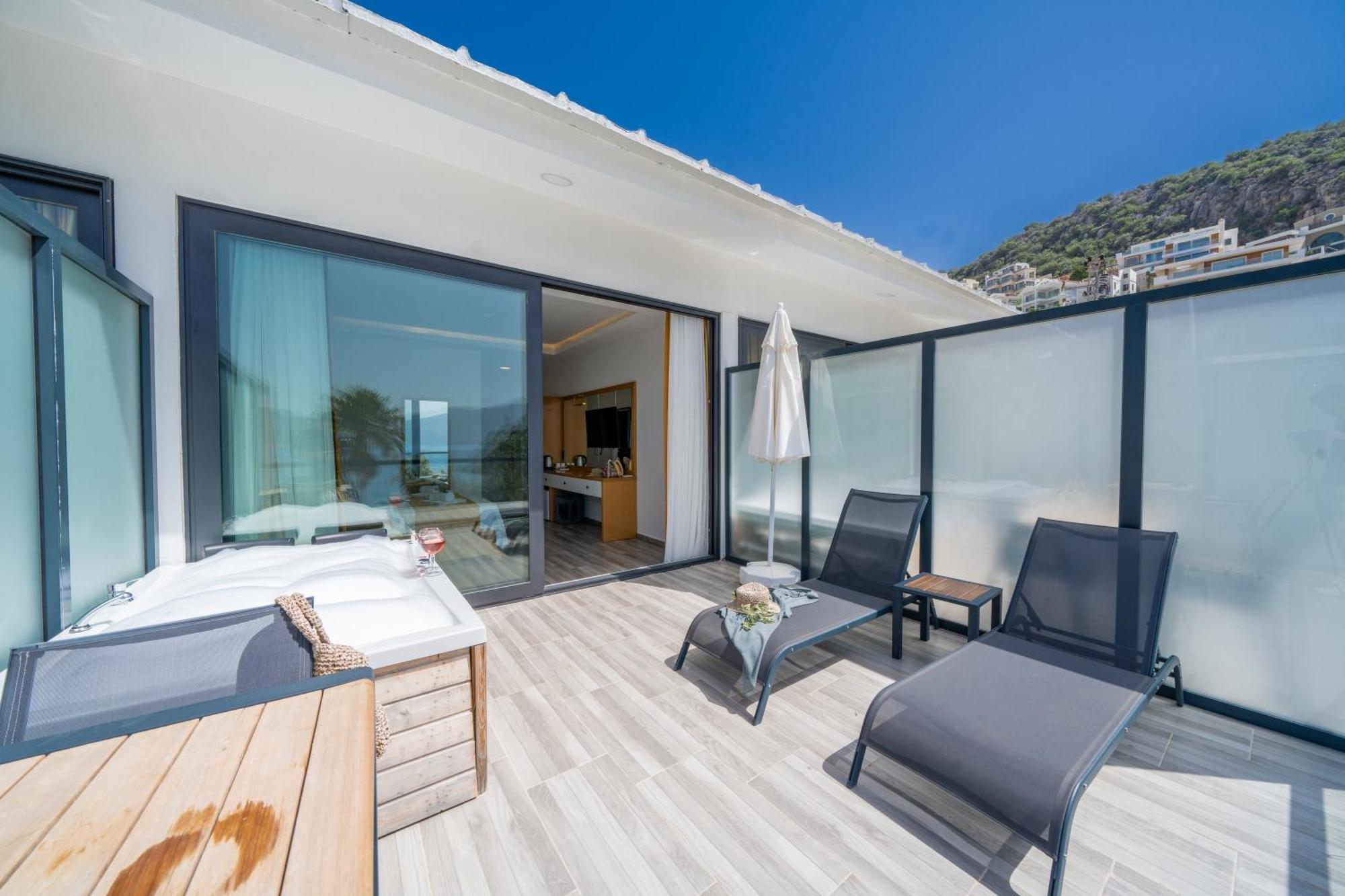 Kalkan Beach Park Hotel Kaş Eksteriør billede