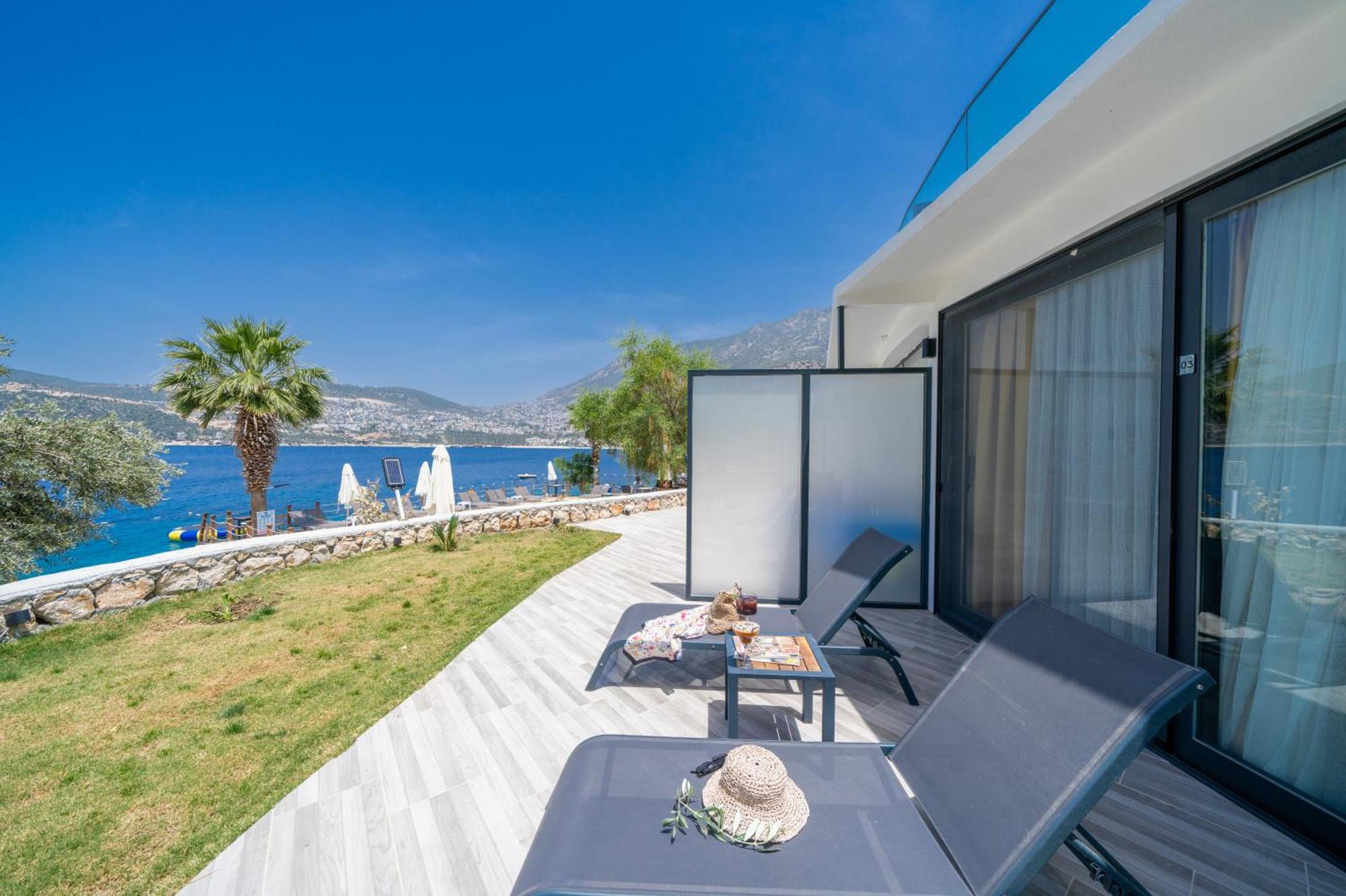 Kalkan Beach Park Hotel Kaş Eksteriør billede