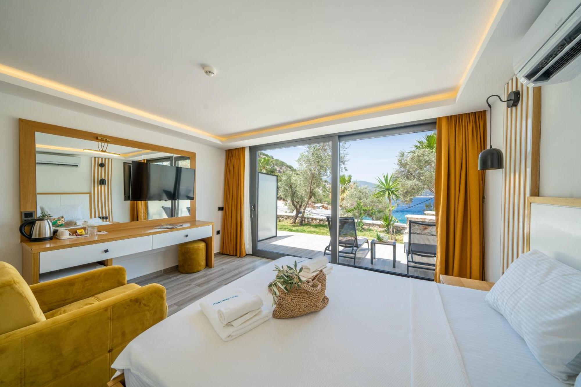 Kalkan Beach Park Hotel Kaş Eksteriør billede