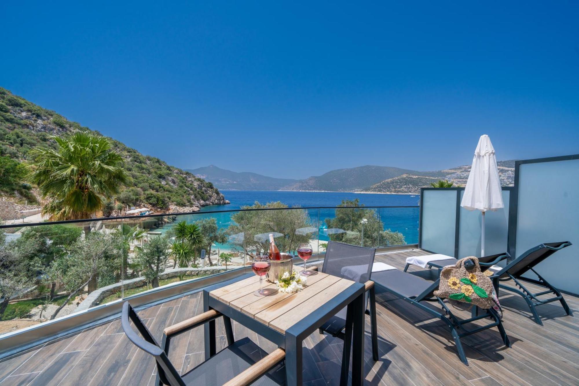Kalkan Beach Park Hotel Kaş Eksteriør billede