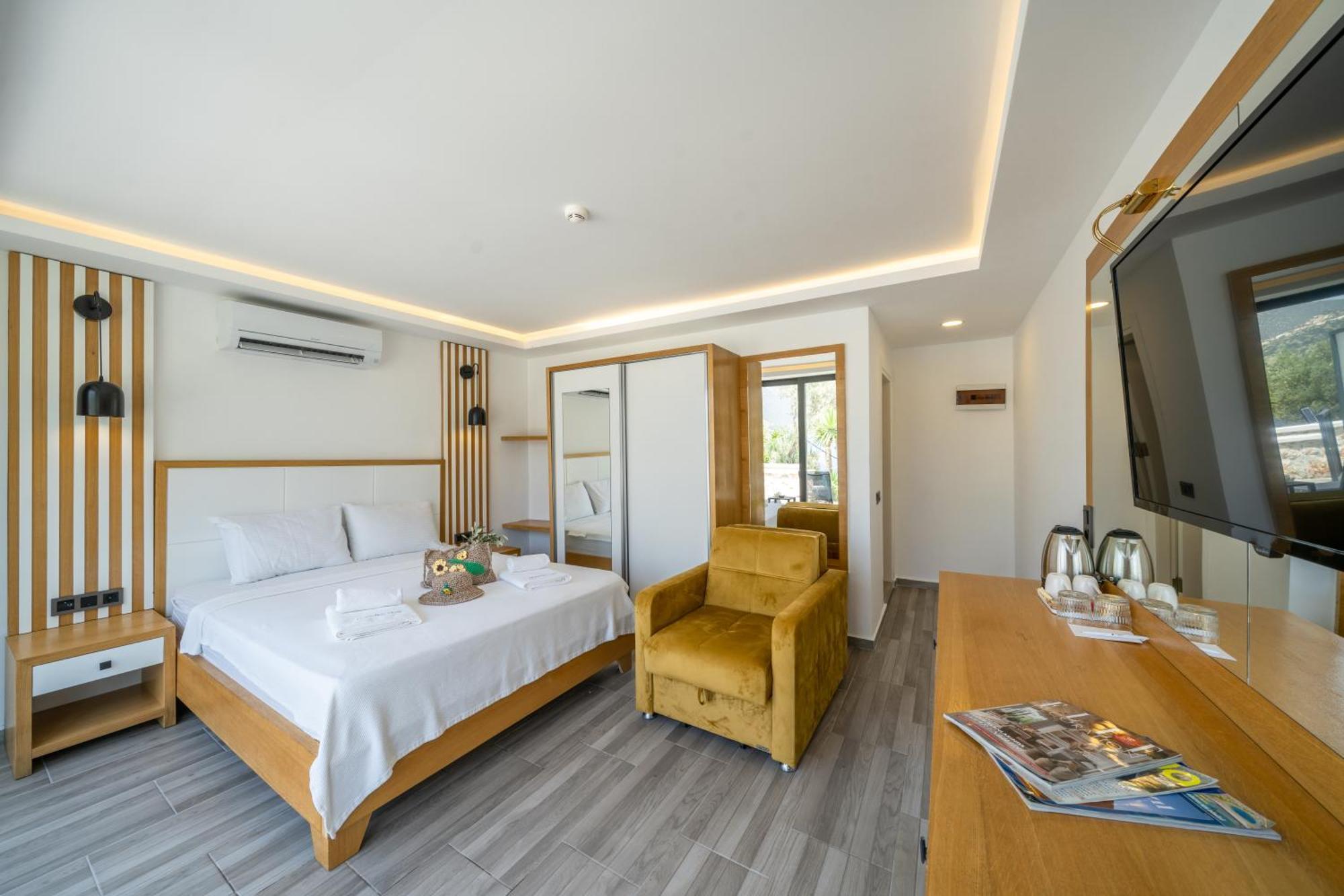 Kalkan Beach Park Hotel Kaş Eksteriør billede