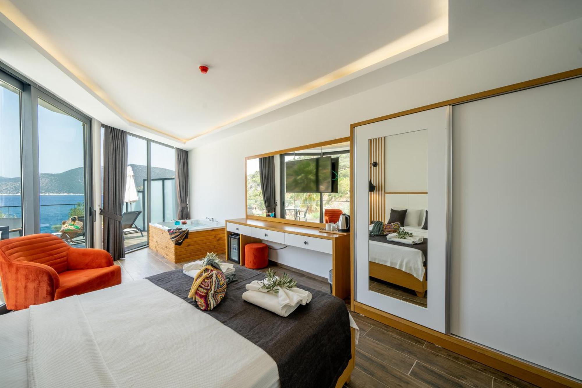 Kalkan Beach Park Hotel Kaş Eksteriør billede