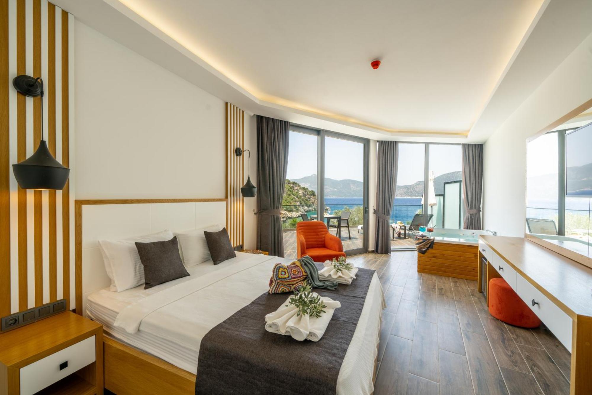Kalkan Beach Park Hotel Kaş Eksteriør billede