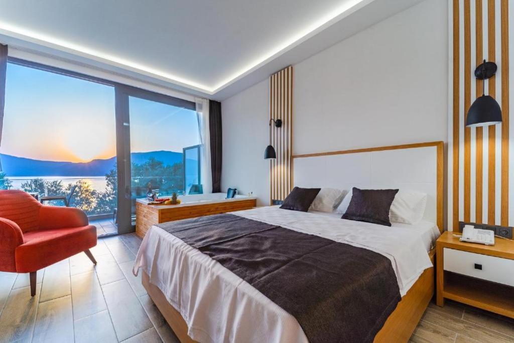 Kalkan Beach Park Hotel Kaş Eksteriør billede